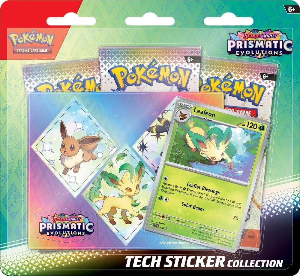 Prismatic Evolutions Tech Sticker Collection [Leafeon] - SV: Prismatic Evolutions (PRE)