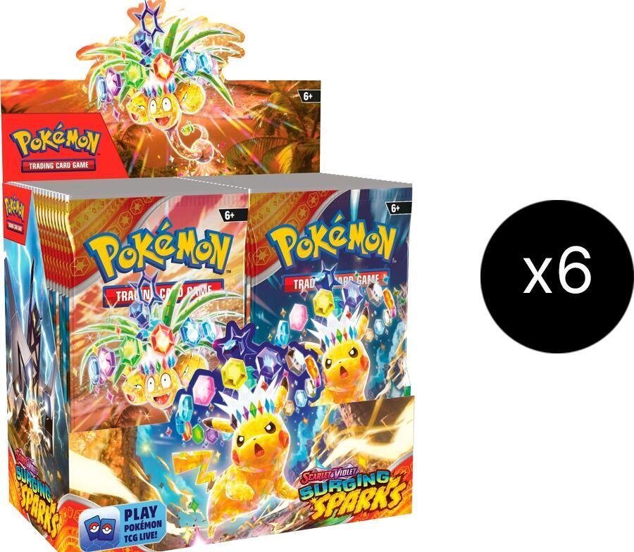 Surging Sparks Booster Box Case - SV08: Surging Sparks (SSP)