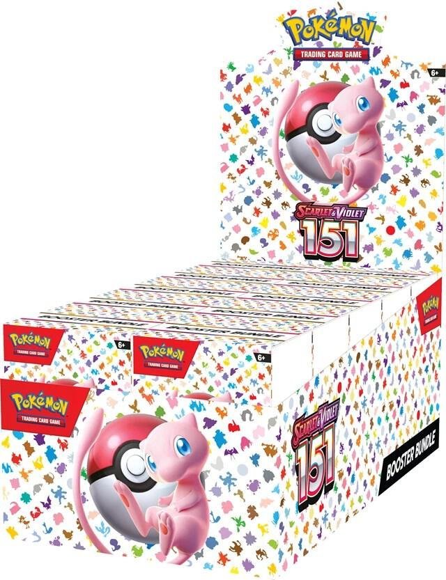 151 Booster Bundle Display - SV: Scarlet &amp; Violet 151 (MEW)