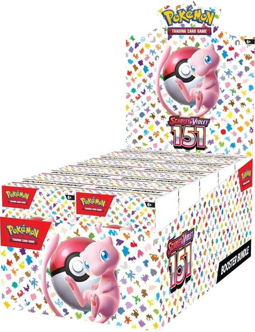 151 Booster Bundle Display - SV: Scarlet &amp; Violet 151 (MEW)